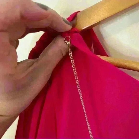 MSK Flutter Sleeve Pink Dress Size 16 NWT - Picture 4 of 8